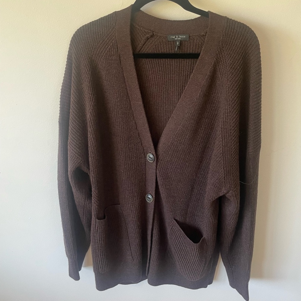 Brown rag & bone cardigan